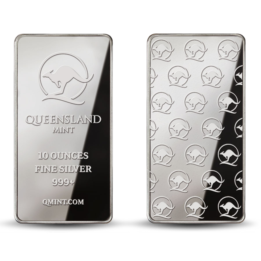 Queensland Mint 10oz Silver Minted Bar - Buyback