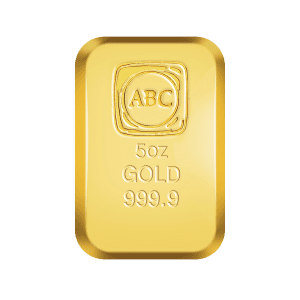 GBA 5oz Gold Cast 9999 GBA 5oz Gold Cast 9999