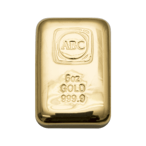 GBA 5oz Gold Cast 9999 GBA 5oz Gold Cast 9999