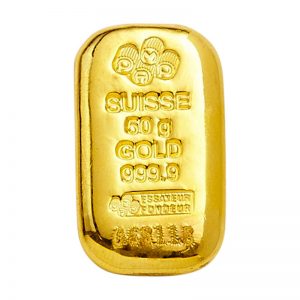 PAMP 50g Gold Cast PAMP 50g Gold Cast