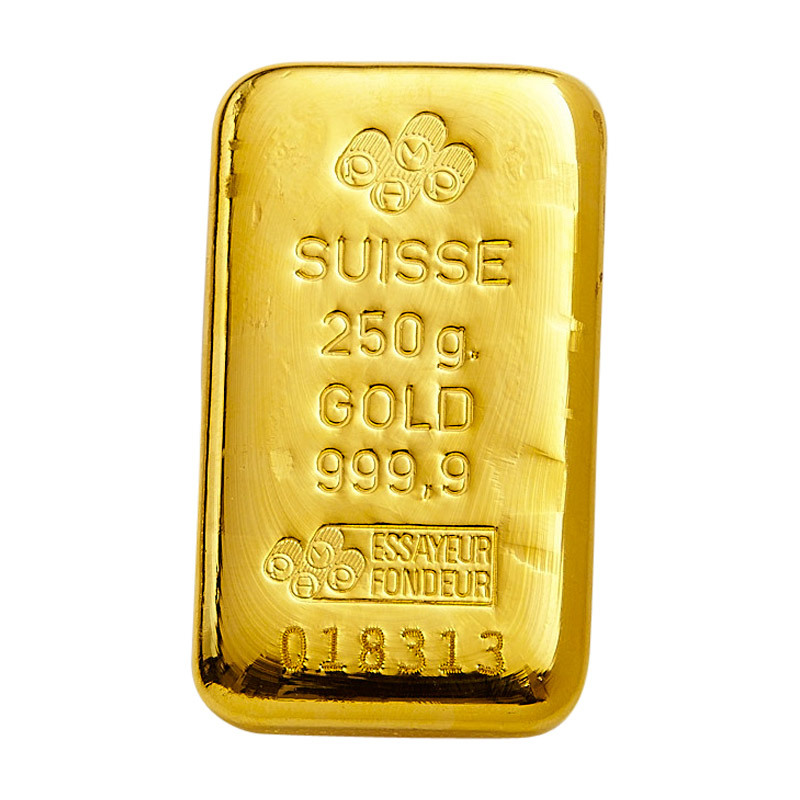 PAMP 250g Gold Cast PAMP 250g Gold Cast