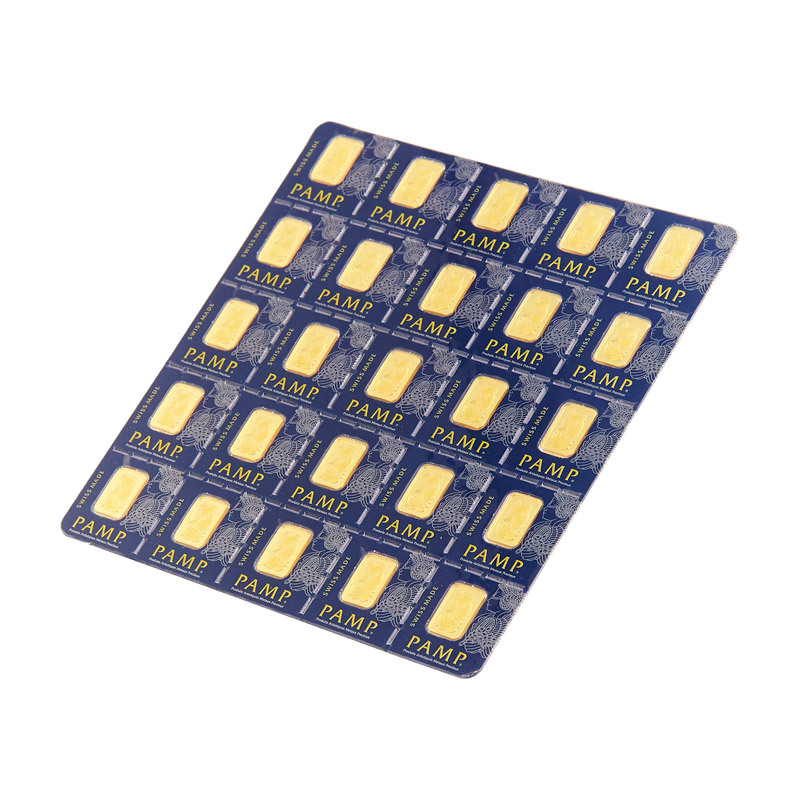 PAMP 1g Gold Mint x25 PAMP 1g Gold Mint x25