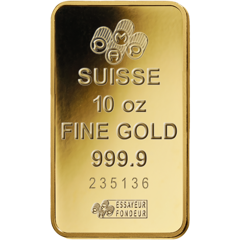 PAMP 10oz Gold Minted 9999 PAMP 10oz Gold Minted 9999
