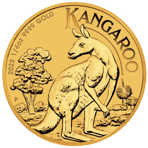 Perth Mint 1/4oz Gold Coin Kangaroo - Limited Stock