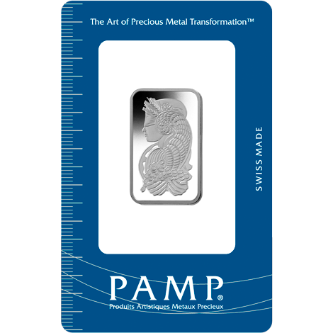 PAMP 1/2 oz Platinum Minted Bar PAMP 1/2 oz Platinum Minted Bar