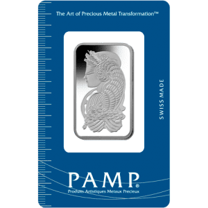 PAMP 1oz Platinum Minted Bar PAMP 1oz Platinum Minted Bar