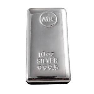 10oz Silver Cast Bar 10oz Silver Cast Bar