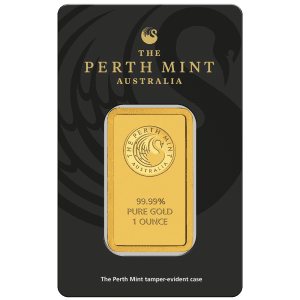 Perth Mint 1oz Minted Gold Bar