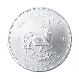 South African Mint 1oz Silver Bullion Krugerrand Coin delivery late FEB