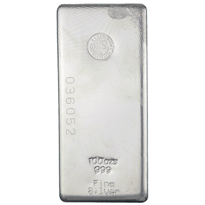 100oz Assorted Silver Cast 999