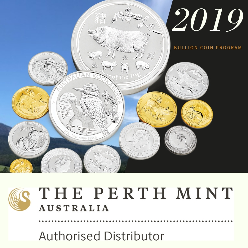 Perth Mint 2019 Australian Bullion Coin Program Gold Bullion Australia