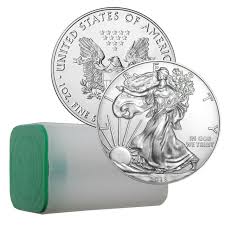 1oz Silver US Eagle Coins x 20 - Random Dates