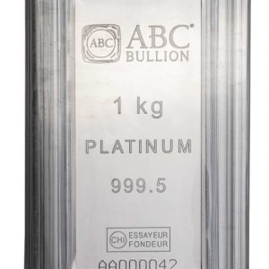 ABC 1kg Platinum Minted Bar