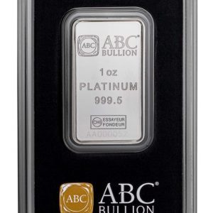 ABC 1oz Platinum Minted Bar ABC 1oz Platinum Minted Bar