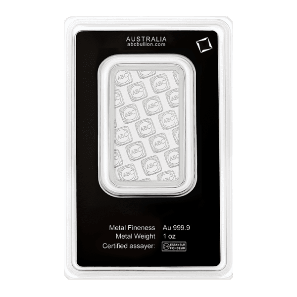 ABC 1oz Platinum Minted Bar