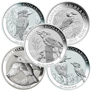 Perth Mint Kookaburra Silver 10oz Coin - Random Date Perth Mint Kookaburra Silver 10oz Coin - Random Date