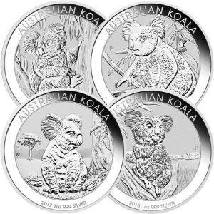 Perth Mint 1oz Koala Silver Coins - Random Dates