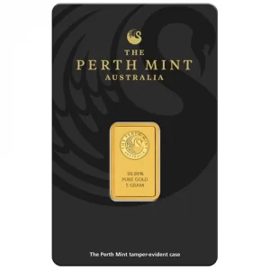 Perth Mint 5g Minted Gold Bar Perth Mint 5g Minted Gold Bar