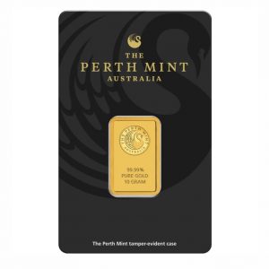 Perth Mint 10g Minted Gold Bar