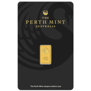 Perth Mint 1g Minted Gold Bar - 2-3 Week Delay