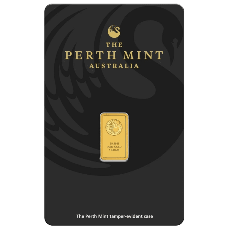 Buy Perth Mint 1g Minted Gold Bar Gold Bullion Australia