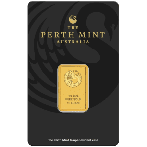 Perth Mint 10g Minted Gold Bar