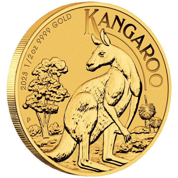Perth Mint 1/2oz Gold Coin Kangaroo