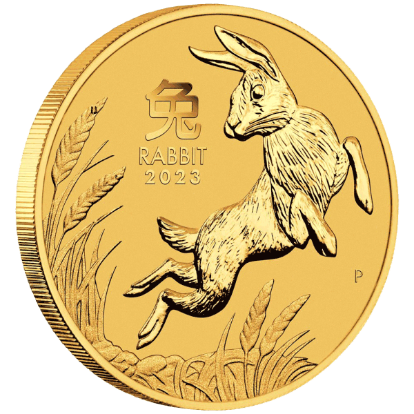 Perth Mint 1/2oz 2023 Lunar Rabbit Gold Coin – Limited Stock