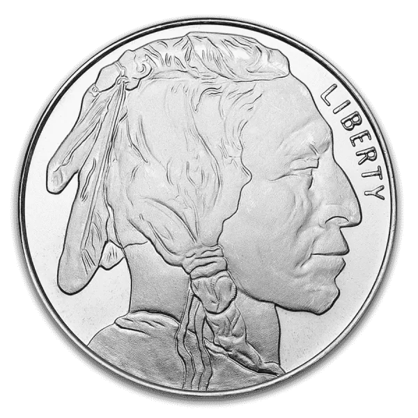 1oz Silver Buffalo Rounds