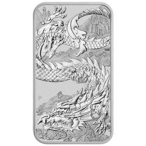 Perth Mint 2023 1oz Dragon Rectangular Silver Coin