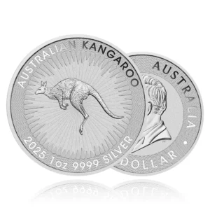 1oz Perth Mint Kangaroo Silver Coin