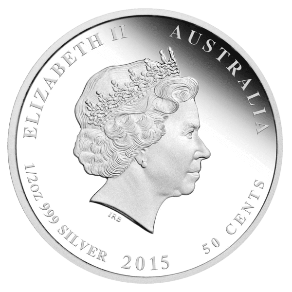 Perth Mint 1/2oz 2015 Lunar Goat Silver Coins - Limited stock