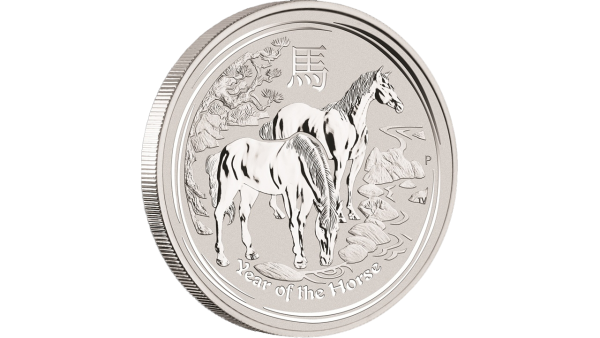 Perth Mint 1/2oz 2014 Lunar Horse Silver Coins - Limited stock