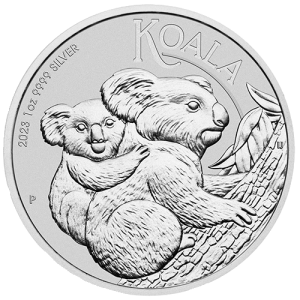 Perth Mint 1oz Koala Silver Coins x 20 - Random Dates