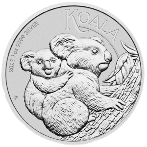 Perth Mint 1oz Koala Silver Coins x 20 - Random Dates