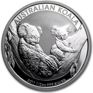 Perth Mint 1/2oz 2011 Koalas Silver Coins - Limited stock