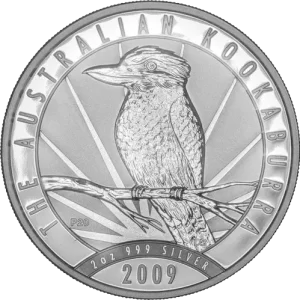 Perth Mint 2oz Kookaburra Silver Coins - Random Date