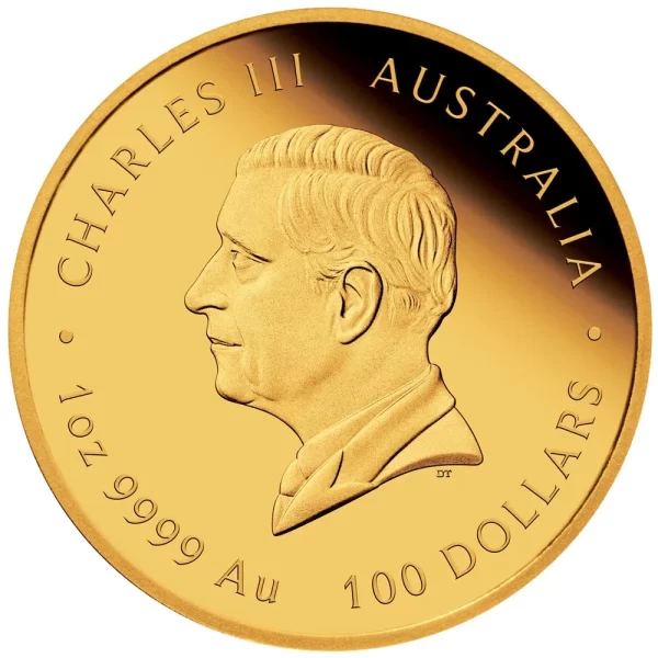 Perth Mint 1oz Year of the Snake Gold Coin 2025
