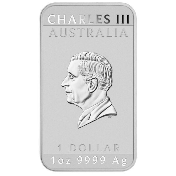 Perth Mint 2025 1oz Dragon Rectangular Silver Coin