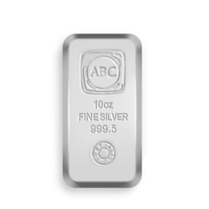 10oz ABC Bullion Silver Cast 999