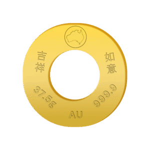 GBA 37.5g Gold Luong Cast Bar 9999