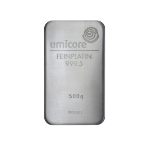 Generic 500g Platinum Minted Bar