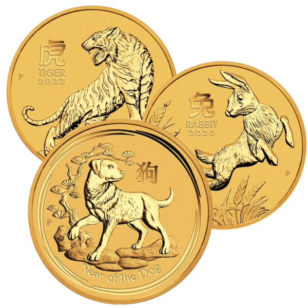 Perth Mint 2oz Gold Coin – Random Dates/Design