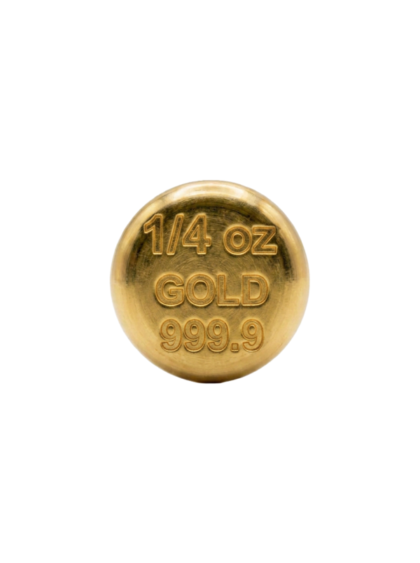 GBA 1/4oz Gold Cast Bar 9999
