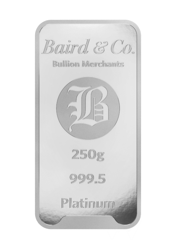 Generic 250g Platinum Minted Bar