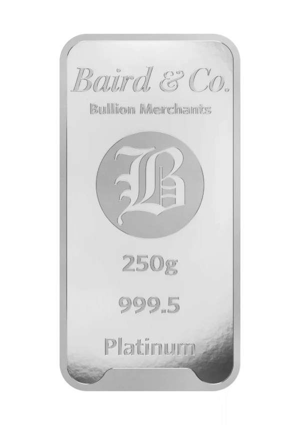 Generic 250g Platinum Minted Bar