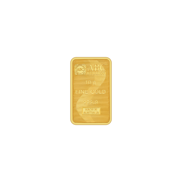 ABC 10g Minted Gold Bar
