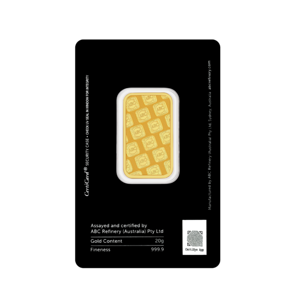 ABC 20g Minted Gold Bar
