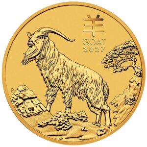 Perth Mint 1oz Lunar Goat Gold Coin - 2027