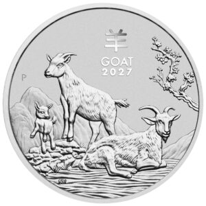 1oz Perth Mint Year of the Goat Silver Coin – 2027